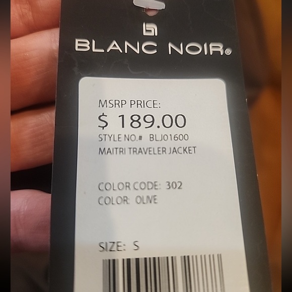 blanc noir Maitri Traveler Jacket olive - Picture 4 of 5